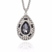 Load image into Gallery viewer, Full Clear Crystal Necklace