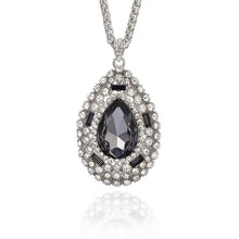 Load image into Gallery viewer, Full Clear Crystal Necklace
